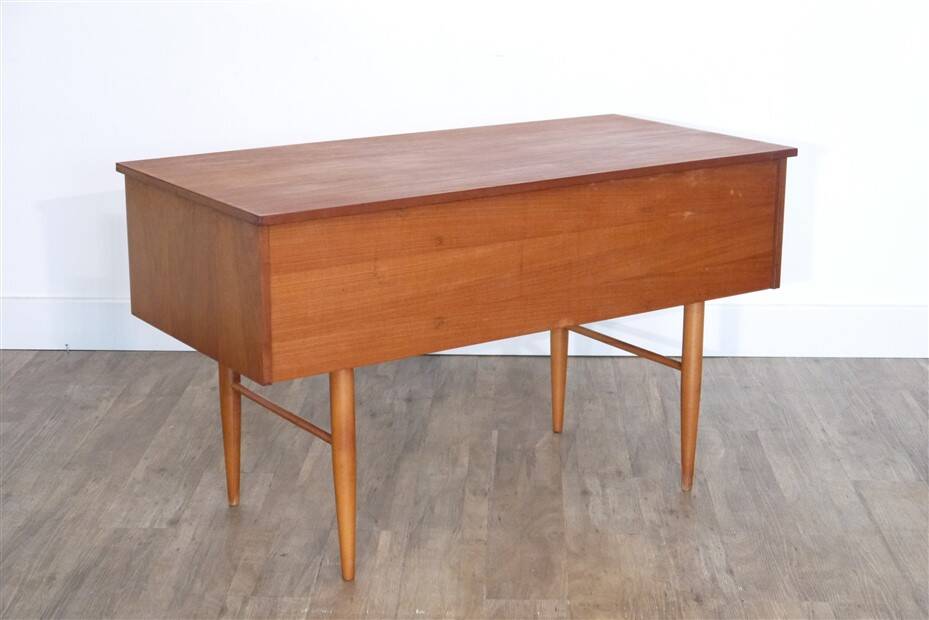 Vintage Scandinavian teak desk 1960