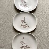 Plats en grès vintage