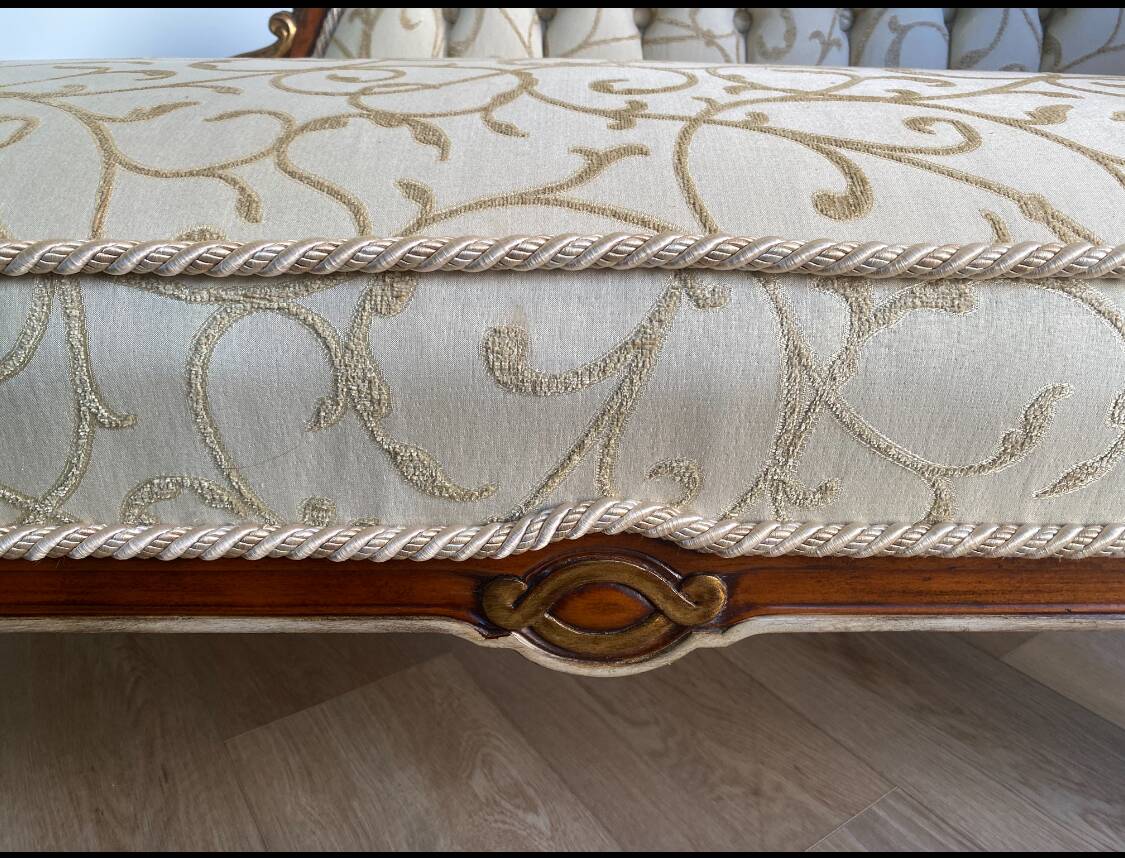 Meridienne cornelio cappellini -provenance superyatch-made in italy