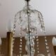 5 lights crystal pendant chandelier from Czechoslovakia
