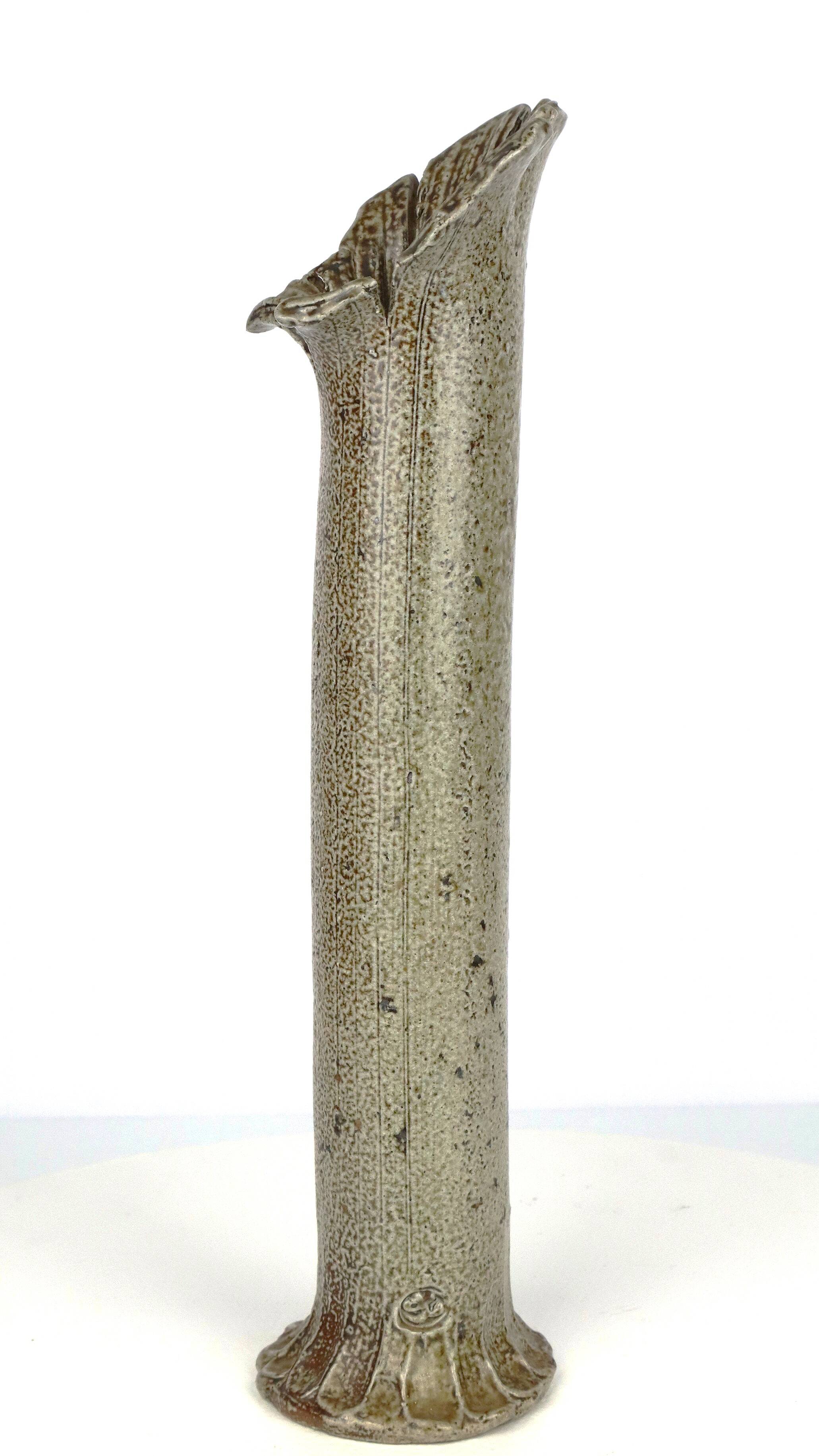 Vase by Gustave Tiffoche in stoneware 1960