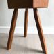 Tripod wooden stool