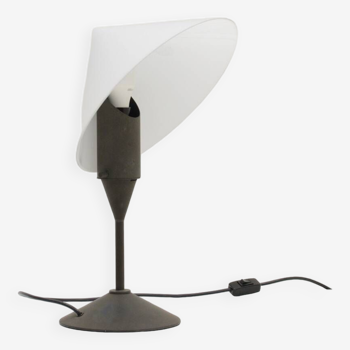 Lampe de table en verre de VeArt, Italie années 1980.