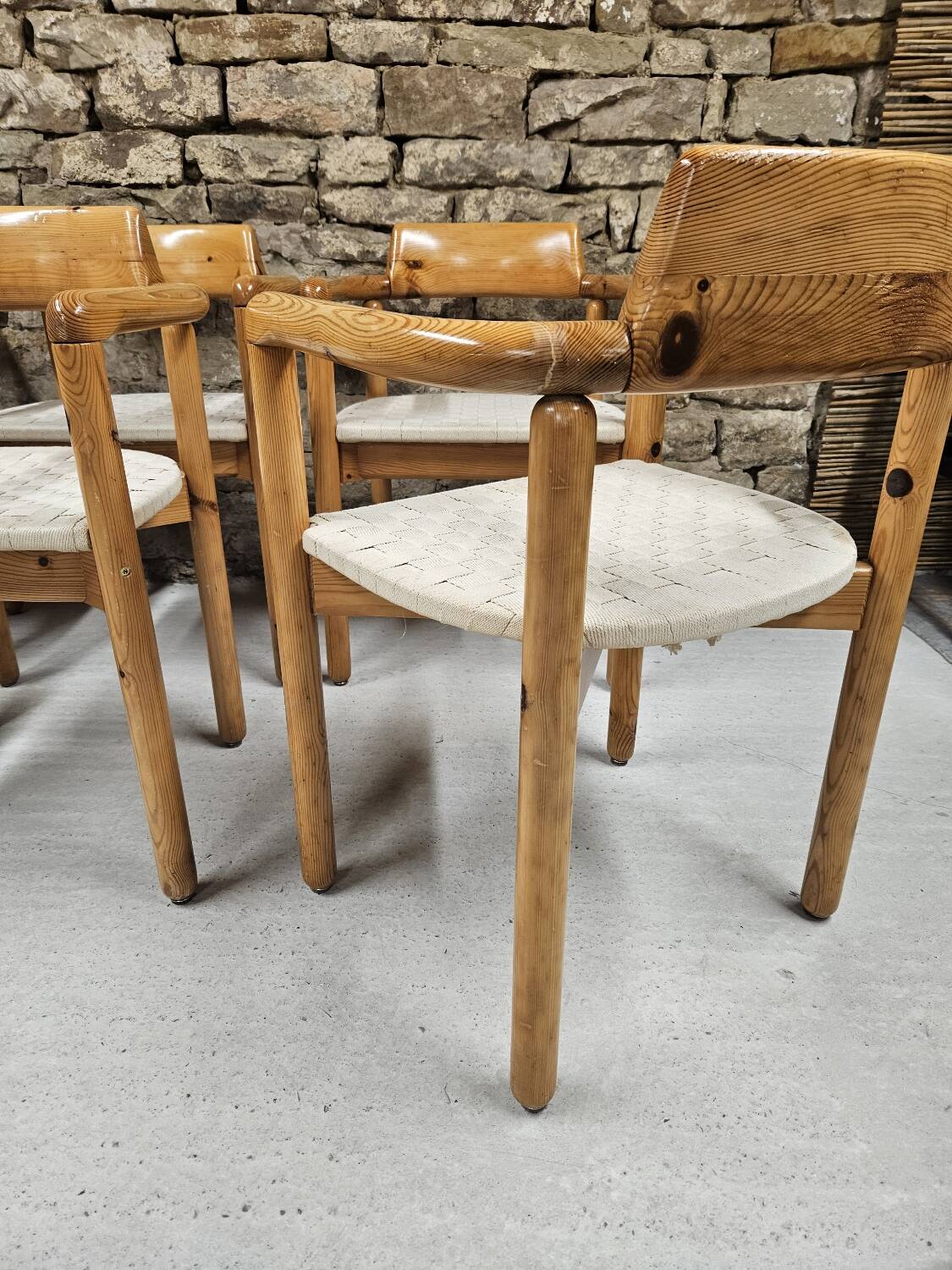 Lot of 6 Rainer Daumiller armchairs