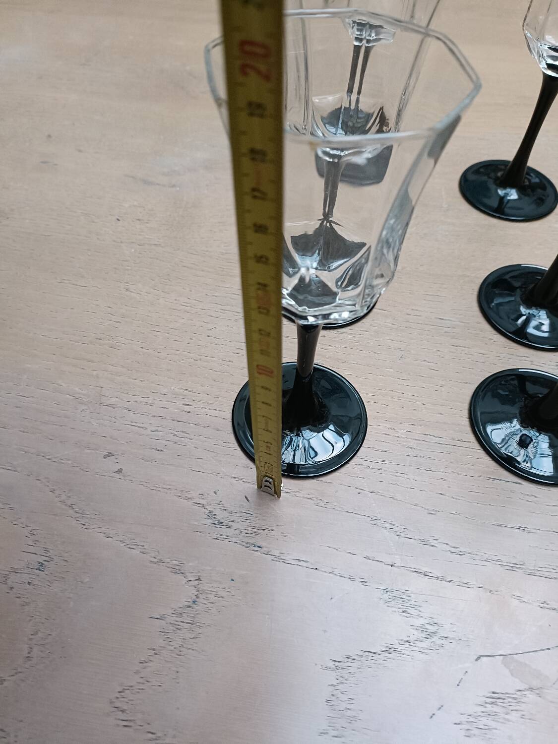 Lot de 6 verres à vin Luminarc, Esso