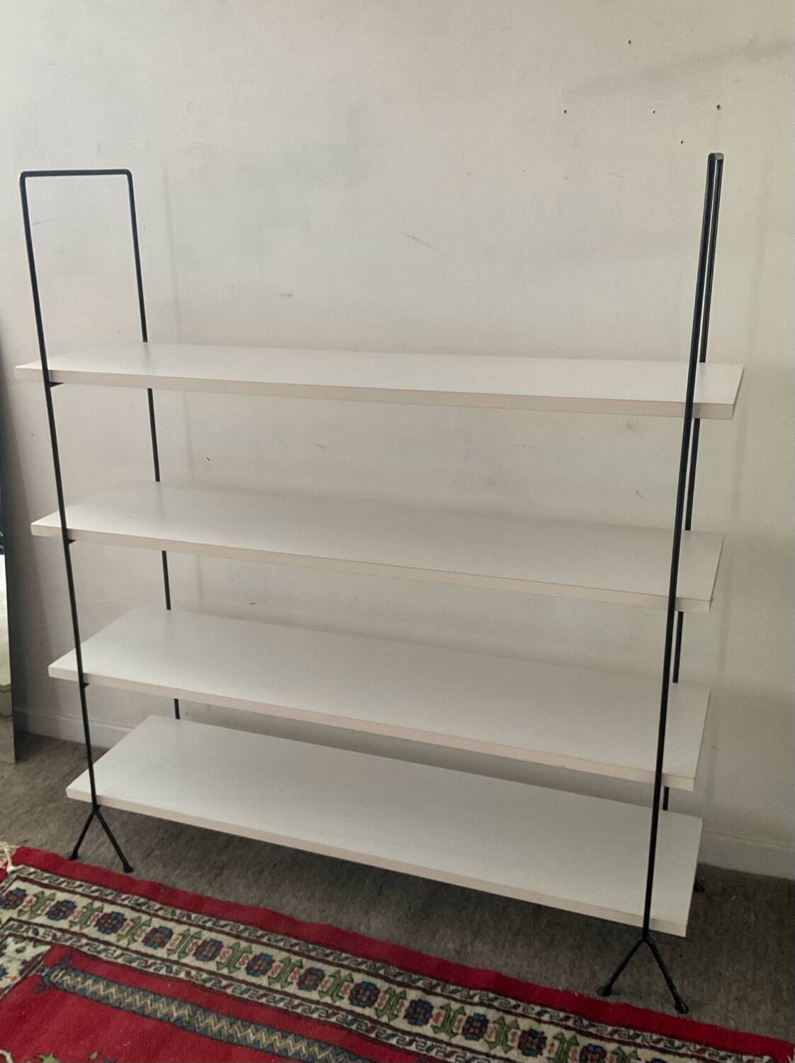 Vintage shelf on legs from the 60s-70s