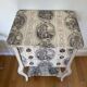 Meuble style Louis XV toile de Jouy