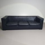 Wittmann leather sofa Camin by Paolo Piva