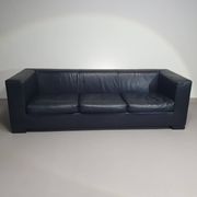 Wittmann leather sofa Camin by Paolo Piva