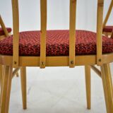 1960s Antonin Suman Beech Dining Chairs, Set of 4