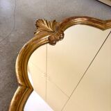 Classic gilded wooden mirror 80 x 56.5 cm