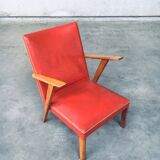 Set of Dutch Lounge Chairs, 1950s