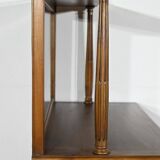 Table console en merisier, style Louis XVI, fin XIXème