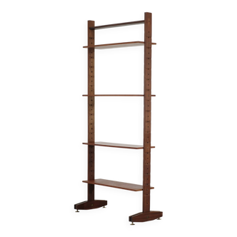 Modular teak bookcase, Italy - 1960s