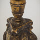 18th Century Gilded Wood Candlestick
