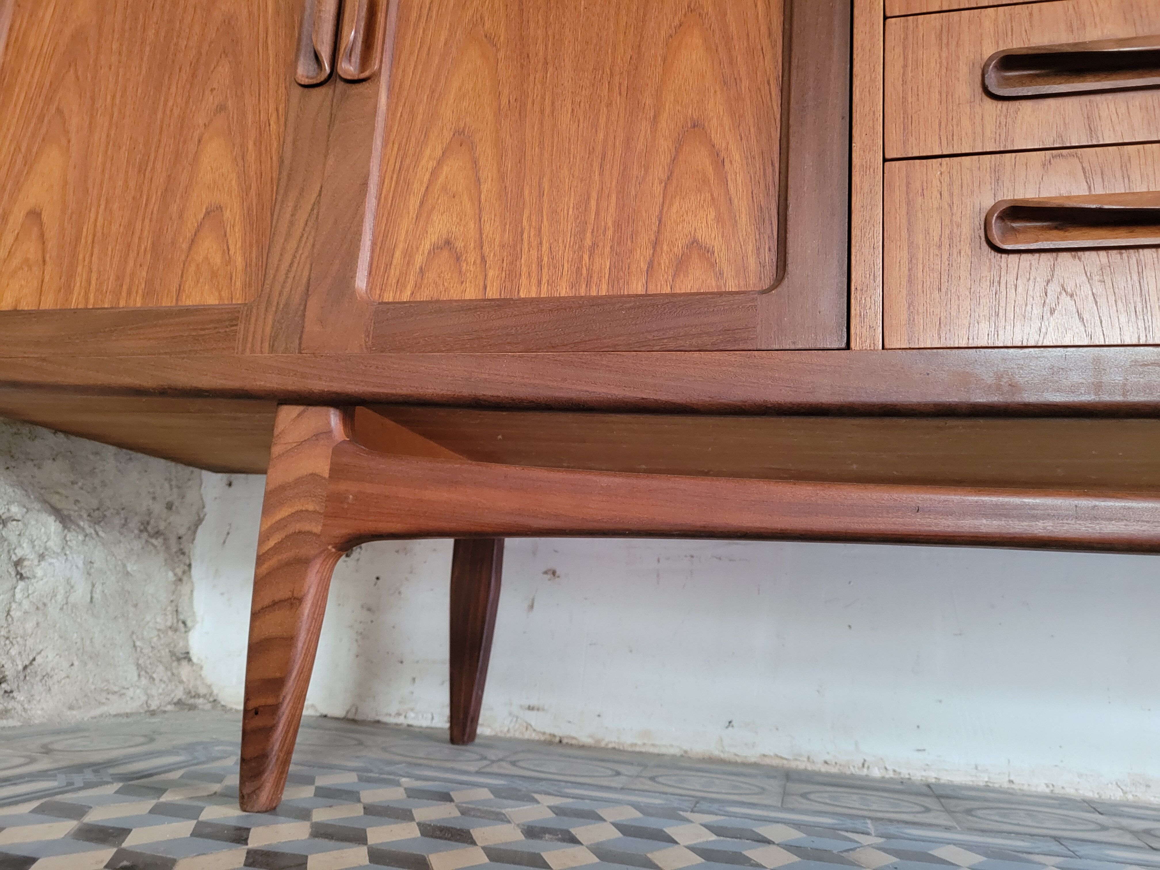 Enfilade en teck par  victor wilkins, G-Plan