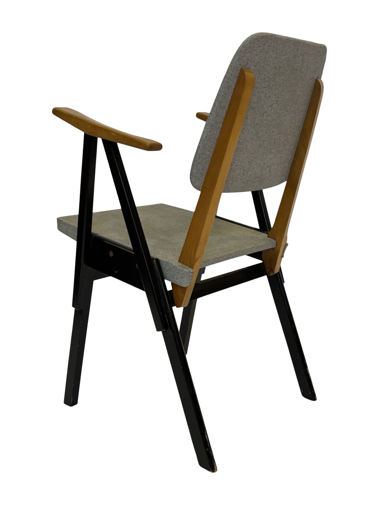 Fauteuil vintage Palais De Tokyo par Zwager Ermeloo, design 1950