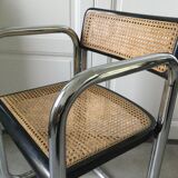 Fauteuil  canné Italie circa 1960