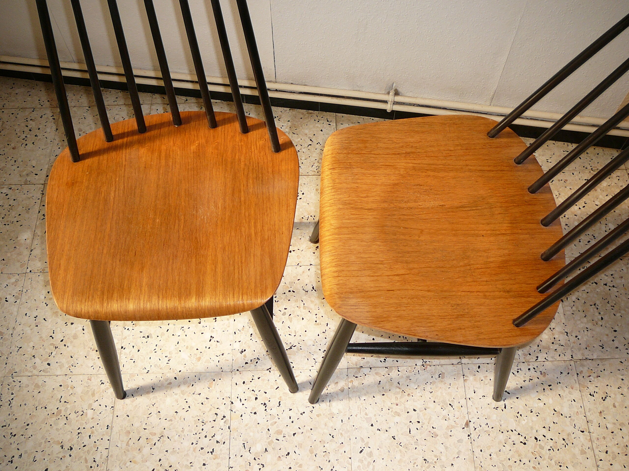 Paire de chaises scandinave Fanett par Ilmari Tapiovaara