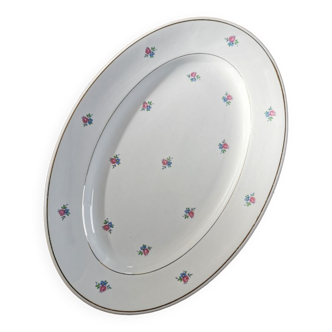 Floreal vintage oval dish