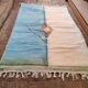 Beni Ouarain Berber rug: Azure brilliance 250*150 cm