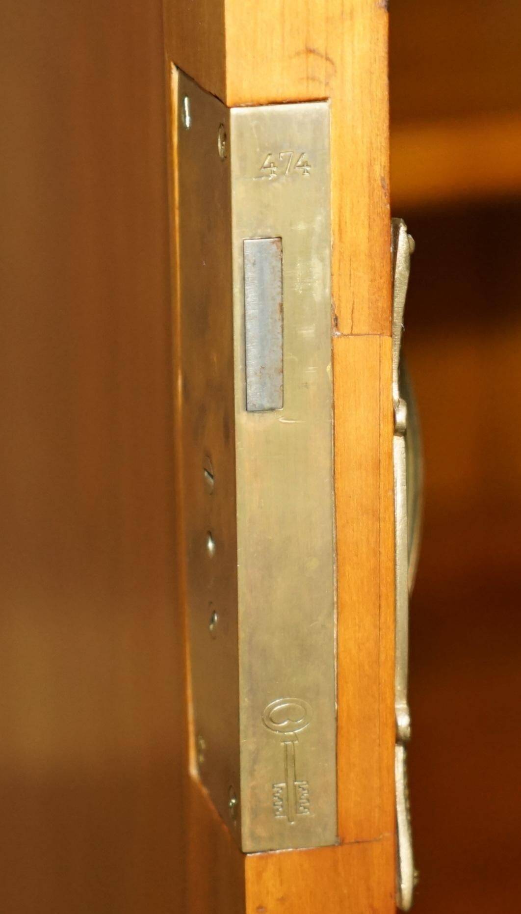 Art Nouveau library in burr walnut by Léon Jallot