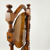 70s coffee table in walnut with closable shelves