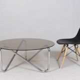 French tubular steel coffee table/coffee table, 1970s