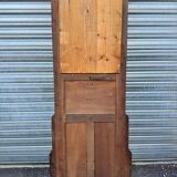 Antique hall coat rack – mirror, hooks & umbrella stand