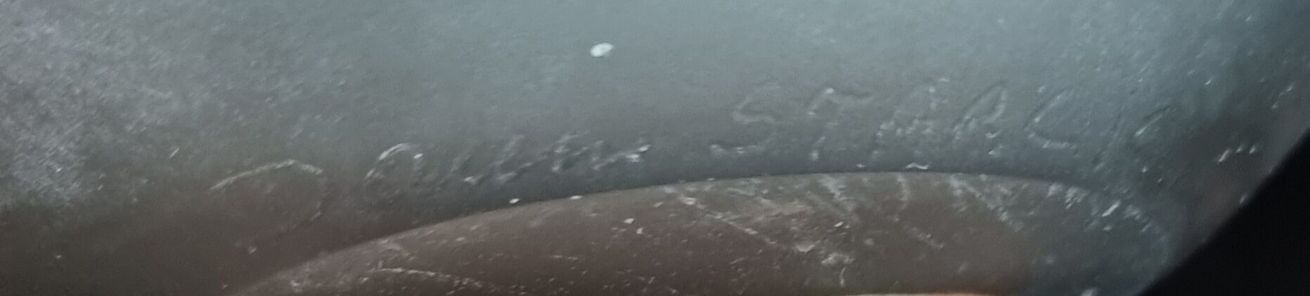 Cocoon vase 'strangeness' Daum Starck