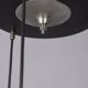 Vintage 1970s metal and crystal pendant lamp, kinkeldey design
