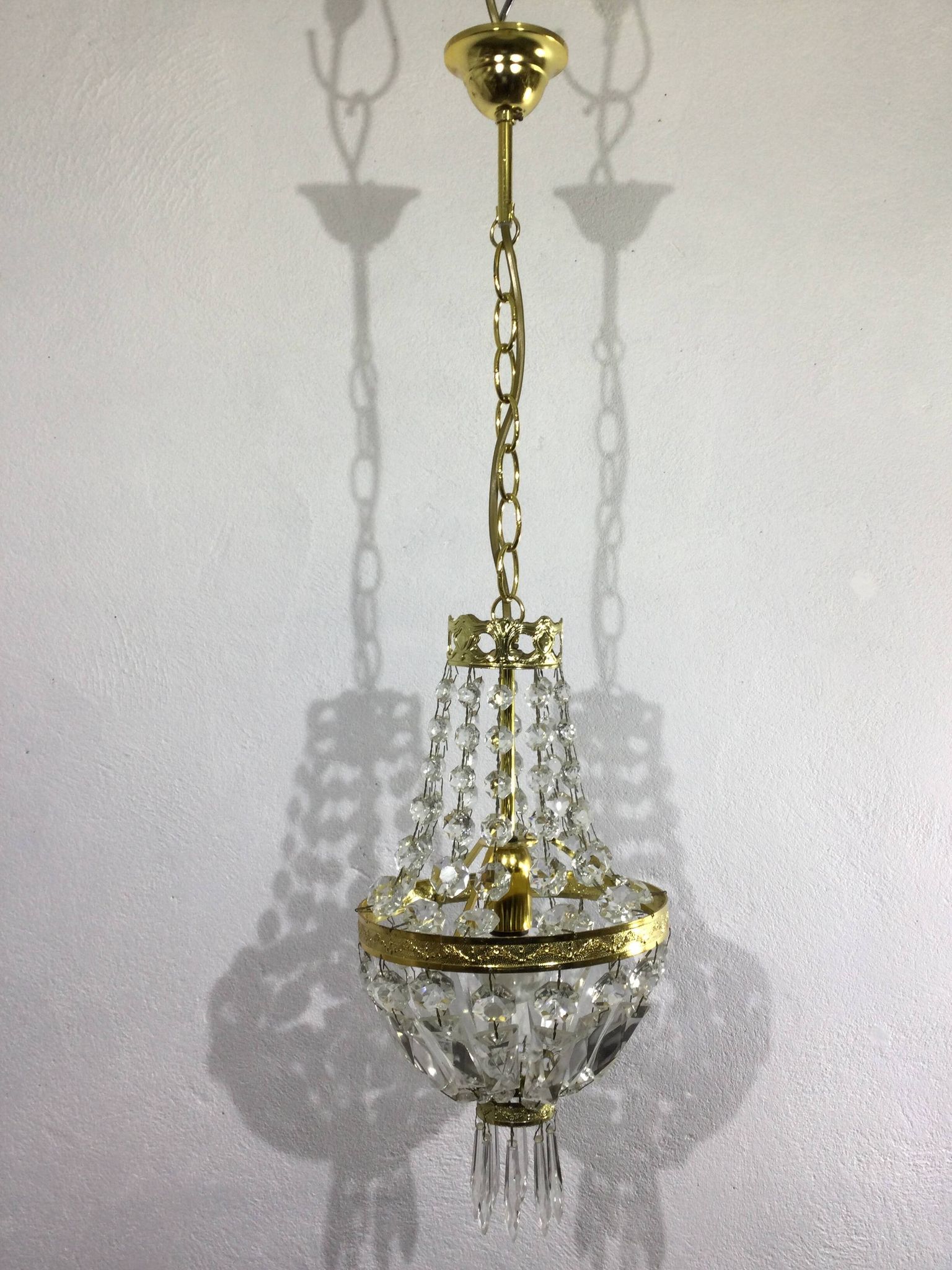 Lustre montgolfière à 1 lumière