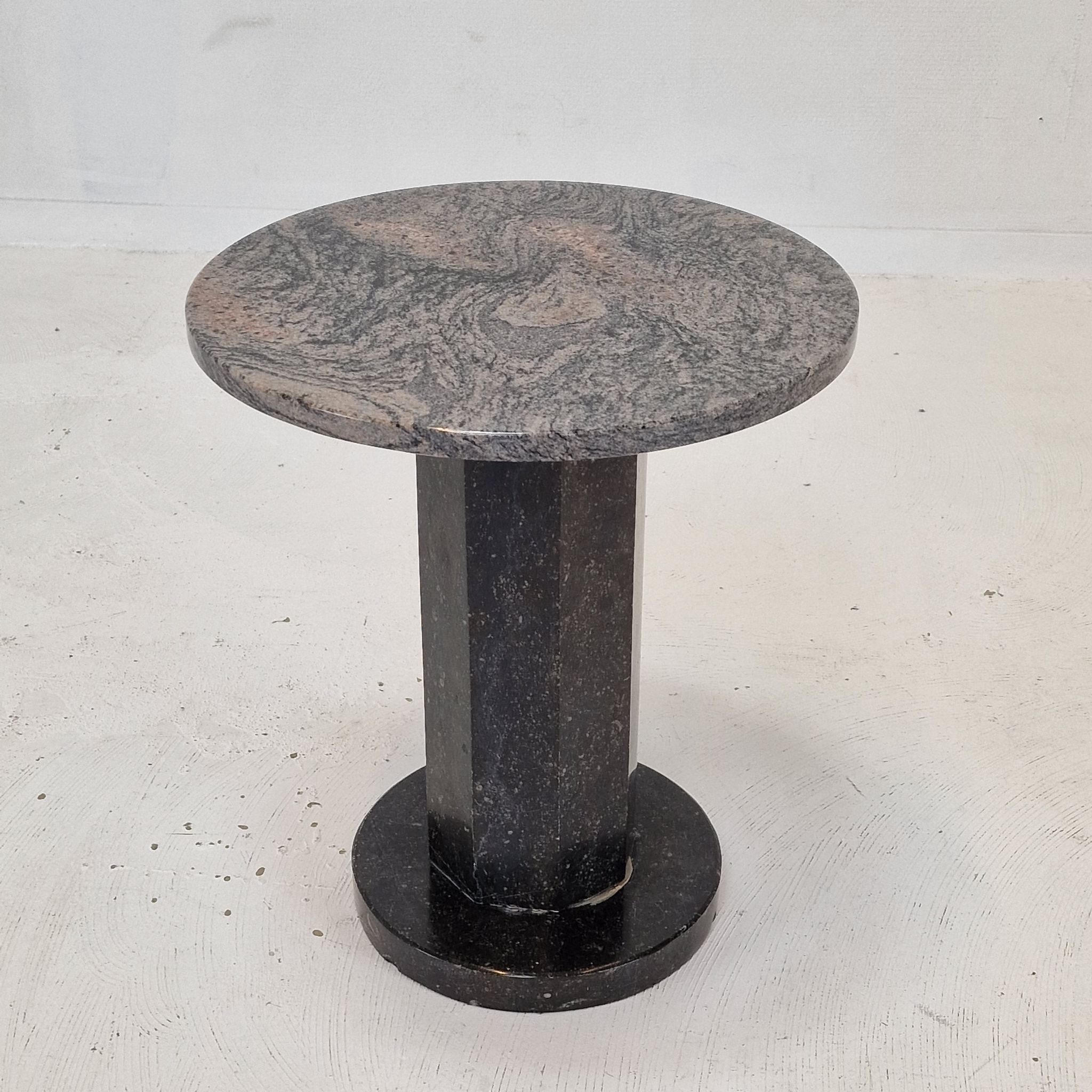 Italian Coffee or Side Table in Granite, 1980s