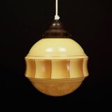 Lampe à suspension en verre, design danois, années 1970, production : Danemark
