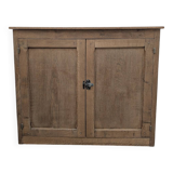 Small raw wood sideboard