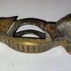 45 Triangular fixing tips for stair mat bar. Bronze, 19th