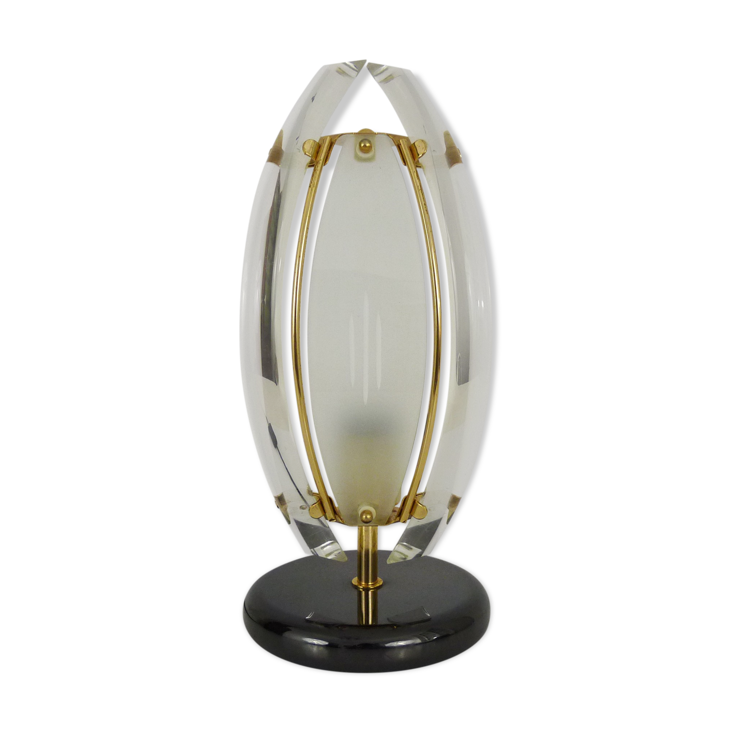 Murano glass table lamp by Paolo Venini 1970s