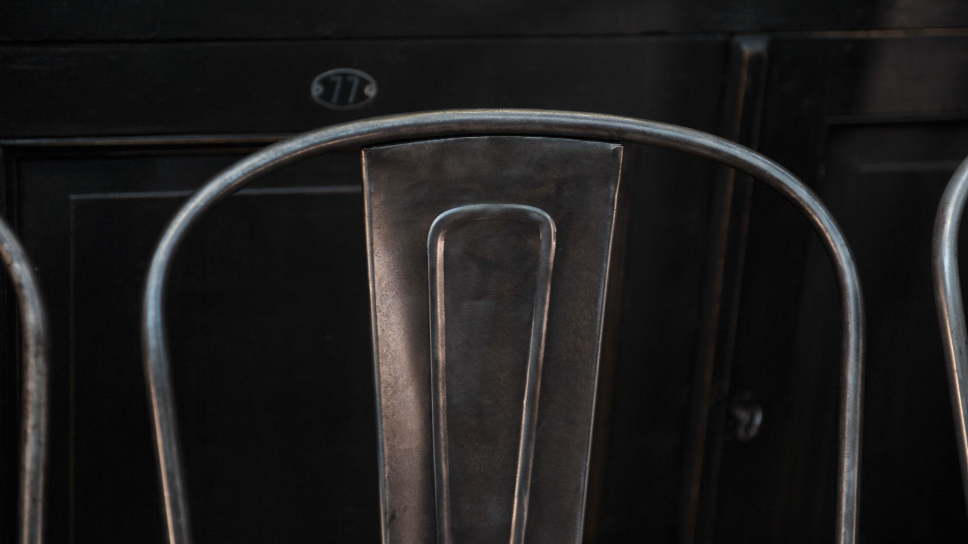 Lot of 6 old Tolix chairs 1950