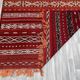 Old Zemmouri Kilim, Faltwoven Berber Rug, Handmade Moroccan Carper, Home Decor