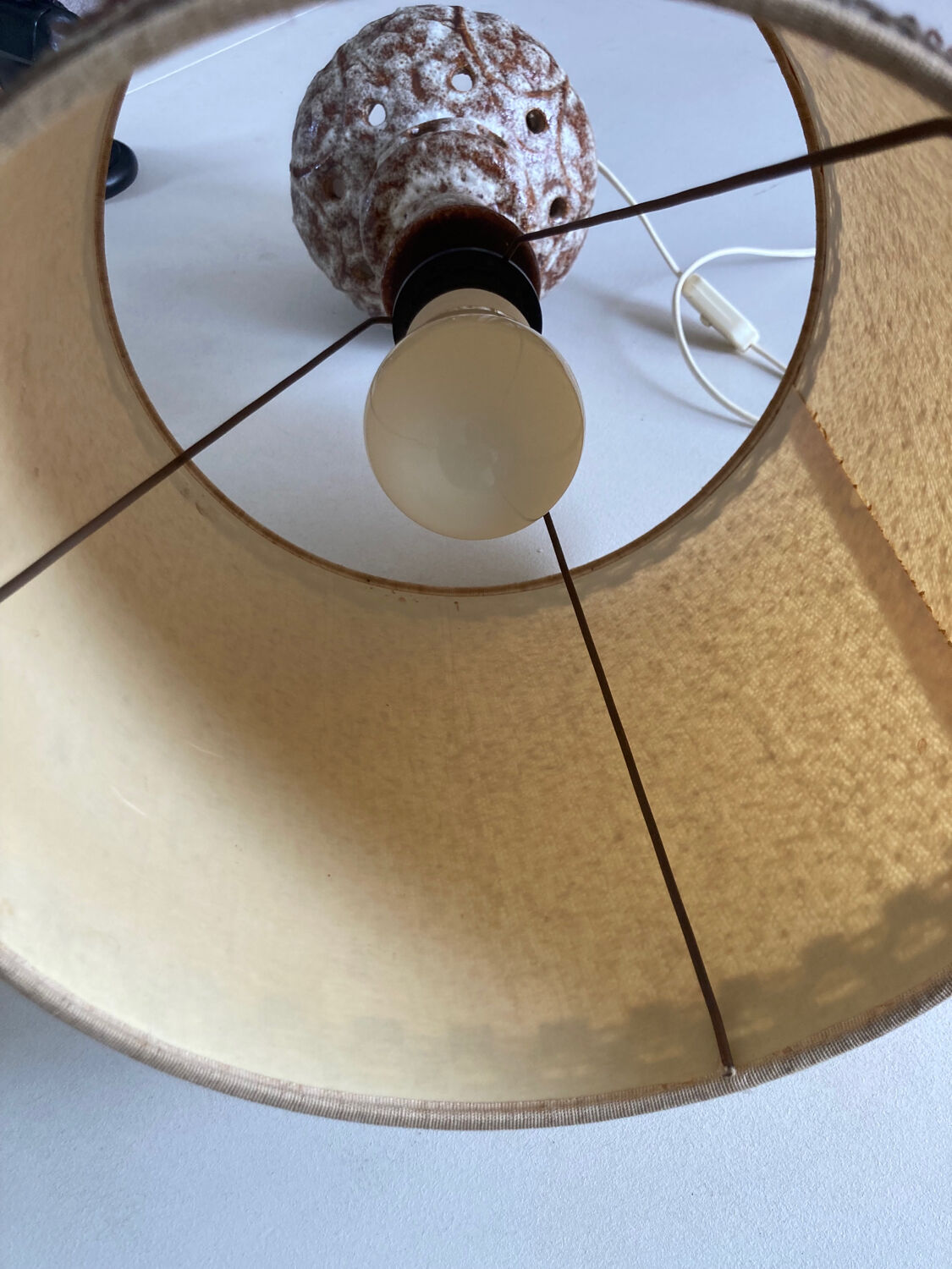 Table lamp 70 cm double lighting