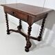 Marked writing table with 1 drawer