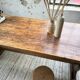 Monastery-style farmhouse table, pine, 210cm