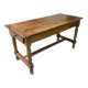 Antique cherry farm table
