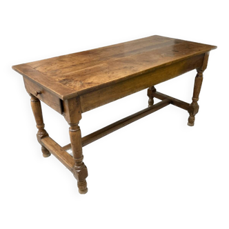 Antique cherry farm table