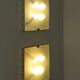 Vintage Italian Metal and Glass Sconces from Fontana Arte, 1960s, Set of 2