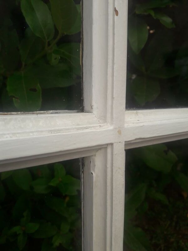 Glass window h146xl227 in arched oak