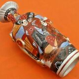 Satsuma Vase with Neck Japanese Ceramic