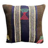 Housse de coussin vintage foncé