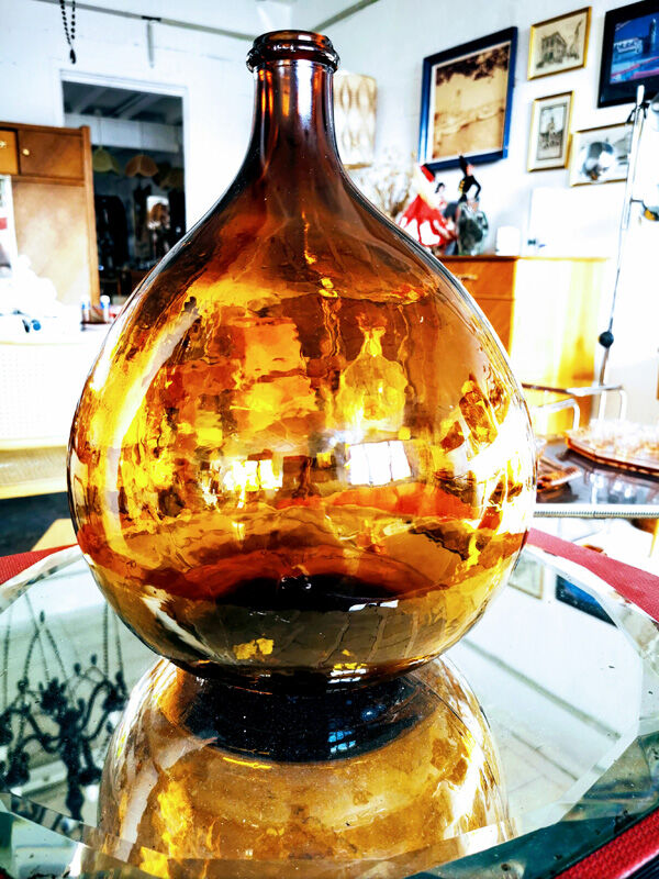Demijohn10 liters amber