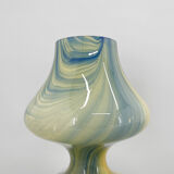 Lampe de table tout en verre des années 1970, Tchécoslovaquie
